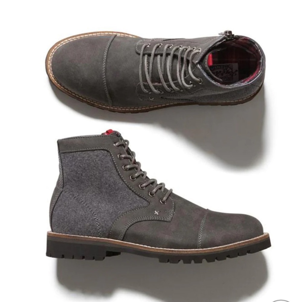 NEW Flag & Anthem Grey Edgemont Boots
